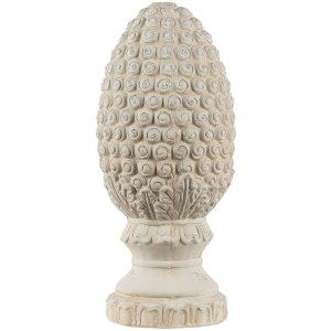 Clayre & Eef 6TE0393M Deco Fir Cone Beige Ø 13x31 cm