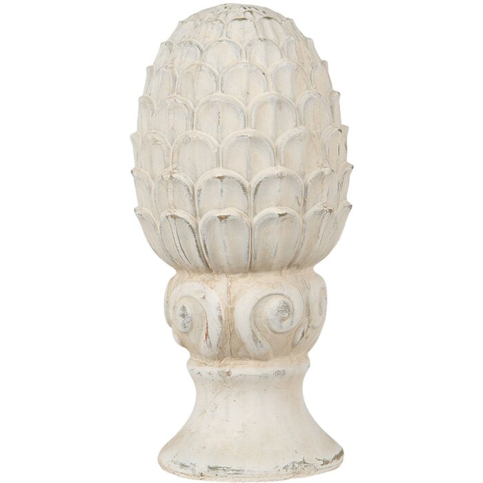 Clayre & Eef 6TE0396 Deco Fir Cone Beige Ø 14x29 cm