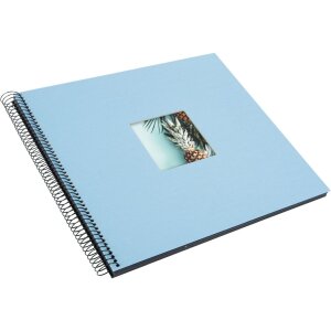 Goldbuch Album spiralny Bella Vista Sky Blue 34x30 cm 40 stron czarny