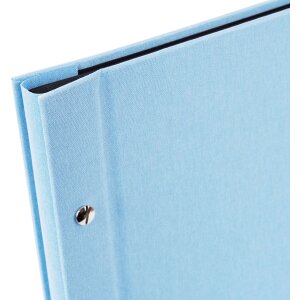 Goldbuch Screw Album Bella Vista Sky Blue 30x25 cm 40 czarnych stron