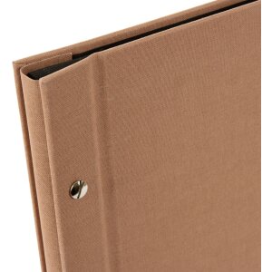 Goldbuch Screw Album Bella Vista Hazelnut 39x31 cm 40 czarnych stron