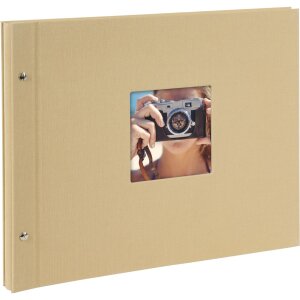 Goldbuch Screw Album Bella Vista Beige 39x31 cm 40...