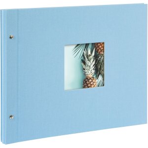 Goldbuch Screw Album Bella Vista Sky Blue 39x31 cm 40...