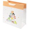 Gold Book Animal Pyramid Gift Bag 27x13x33 cm