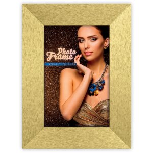 ZEP Ramka drewniana Glam gold 10x15 cm