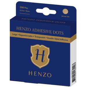 Henzo kropki klejowe 8mm usuwalne 300 sztuk