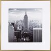 Henzo rama aluminiowa Manhattan gold 40x40 cm z passepartout 30x30 cm