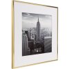 Henzo rama aluminiowa Manhattan gold 40x40 cm z passepartout 30x30 cm