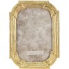 Clayre & Eef 2f0934 Ramka na zdjecia w kolorze zlota 14x2x18 cm - 10x15 cm