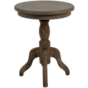 Clayre & Eef 5H0535 Side Table Brown Ø 50x65 cm