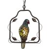 Clayre & Eef 5LL-6059 Lampa sufitowa Tiffany Parrot wielokolorowa