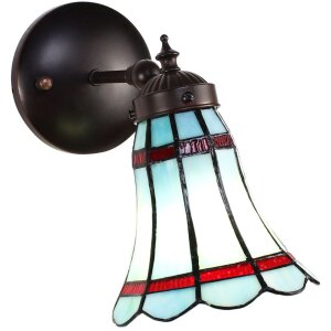 Clayre & Eef 5LL-6206 Lampa ścienna Tiffany...