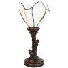 Clayre & Eef 5LL-6231 Lampa stołowa Tiffany Flower White