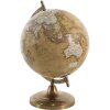 Clayre & Eef 64905 Globe Deco żółty, brązowy 22x22x30 cm