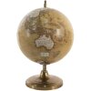 Clayre & Eef 64905 Globe Deco żółty, brązowy 22x22x30 cm