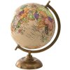 Clayre & Eef 64912 Globe Deco Beige, Green 22x22x30 cm