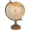 Clayre & Eef 64917 Globe Deco Beige, Brown 22x22x37 cm