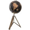 Clayre & Eef 64934 Globe Deco Black, Brown 31x31x67 cm