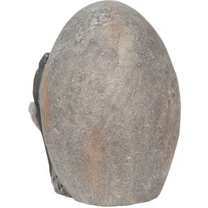 Clayre & Eef 6MG0022 Deco Egg Grey 33x25x21 cm