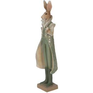 Clayre & Eef 6PR3591 Deco Rabbit Green, Brown, Beige...