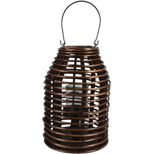 Clayre & Eef 6RO0581M Lampion Brown Ø 22x32 cm