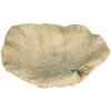 Clayre & Eef 6TE0384 Karmnik dla ptaków Leaf Beige 22x22x6 cm