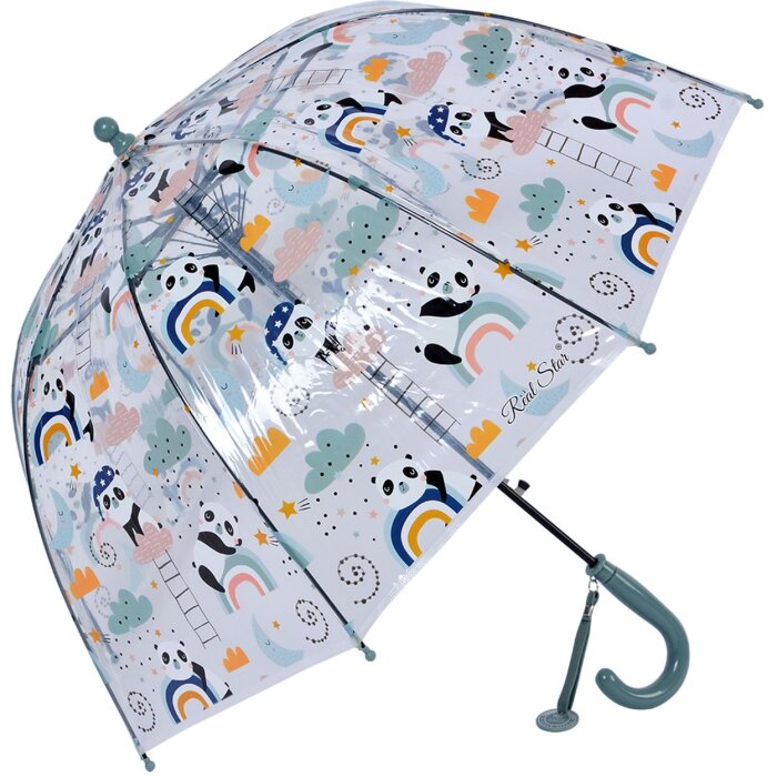 Clayre & Eef JZCUM0006BL Parasol dziecięcy niebieski Ø 50 cm