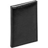 Walther Credit Card Leather Case 9,8x6,7 cm czarny