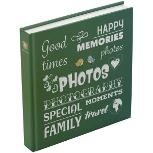 Henzo Jumbo Photo Album Wording zielony 30x30 cm 100...