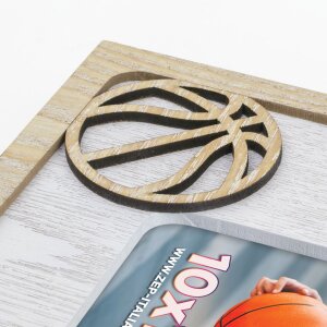 ZEP Drewniana ramka na zdjęcia Jordan 10x15 cm Basketball Picture Frame