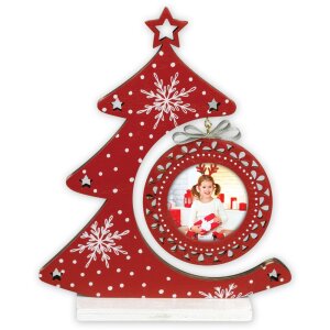 ZEP Christmas Tree Picture Frame Nestor red 6x6 cm...