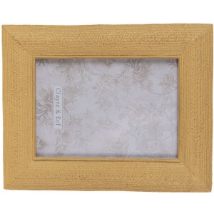 Clayre & Eef 2F0918 ramka na zdjęcia 20x2x25 cm - 13x18 cm kolor złoty