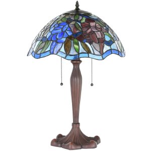 Clayre & Eef 5LL-1204 Lampa stołowa Tiffany Ø...