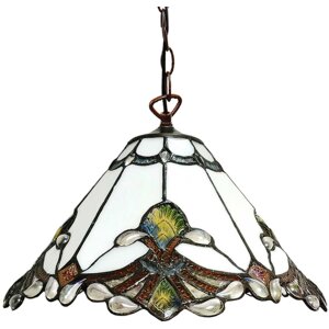 Clayre & Eef 5LL-6184 Lampa wisząca Tiffany Ø 31x107 cm E27-max 1x60W