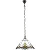 Clayre & Eef 5LL-6184 Lampa wisząca Tiffany Ø 31x107 cm E27-max 1x60W