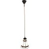 Clayre & Eef 5LL-6201 Lampa wisząca Tiffany Ø 15x115 cm E14-max 1x40W biały - brązowy