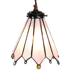 Clayre & Eef 5LL-6218 Lampa wisząca Tiffany 18x15x115...