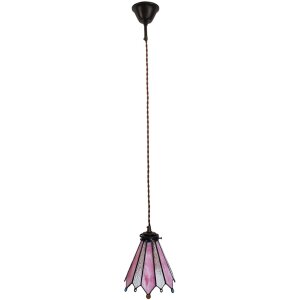 Clayre & Eef 5LL-6218 Lampa wisząca Tiffany 18x15x115...