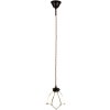 Clayre & Eef 5LL-6223 Lampa wisząca Tiffany Ø 18x115 cm E14-max 1x25W biały - brązowy