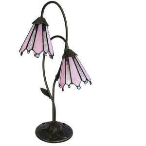 Clayre & Eef 5LL-6251 Lampa stołowa Tiffany 35x18x61...