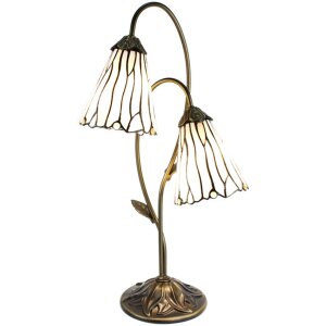 Clayre & Eef 5LL-6252 lampa stołowa Tiffany 35x18x61...