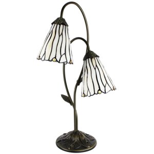 Clayre & Eef 5LL-6252 lampa stołowa Tiffany 35x18x61...