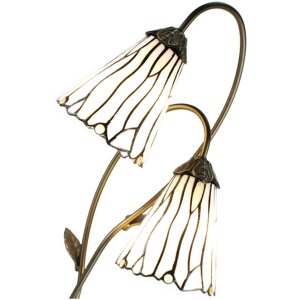 Clayre & Eef 5LL-6252 lampa stołowa Tiffany 35x18x61 cm E14-max 2x25W