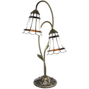 Clayre & Eef 5LL-6253 Lampa stołowa Tiffany 35x18x61...