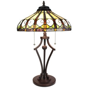 Clayre & Eef 5LL-6278 Lampa stołowa Tiffany Ø...