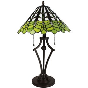 Clayre & Eef 5LL-6279 Lampa stołowa Tiffany Ø...