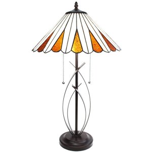 Clayre & Eef 5LL-6280 Lampa stołowa Tiffany Ø...