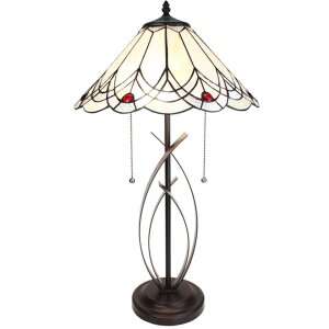 Clayre & Eef 5LL-6283 Lampa stołowa Tiffany Ø...