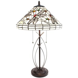 Clayre & Eef 5LL-6287 Lampa stołowa Tiffany Ø...