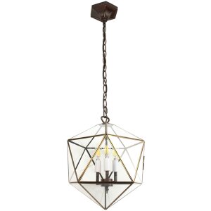 Clayre & Eef 5LL-9344 Lampa wisząca 30x30x160 cm...